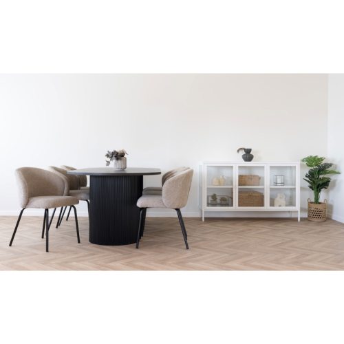 Boavista valgomojo stalas 100x210x75 cm
