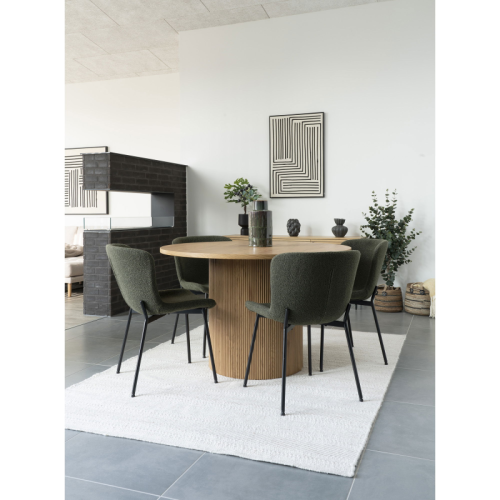 Boavista valgomojo stalas ø120x75 cm